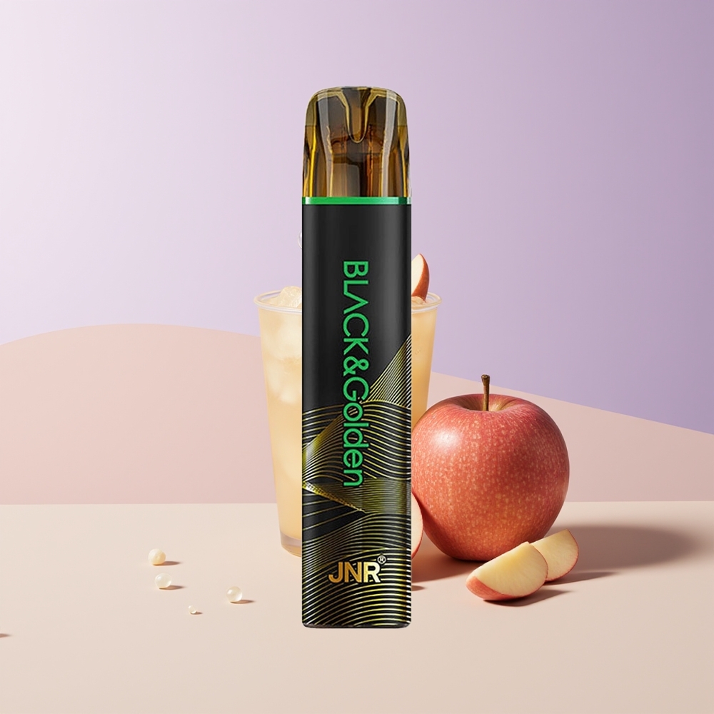 JNR Black&Golden 800 Puffs Manzana Ácida Desechable Chile Por Mayor