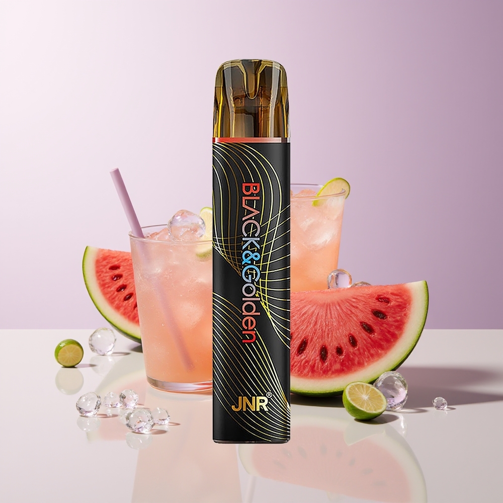 JNR Black&Golden 800 Puffs Sandía Helada 550mAh Chile Por Mayor