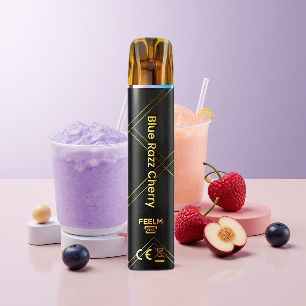 JNR Black&Golden 800 Puffs Vape Desechable Arándano Azul Cereza 550mAh Chile Por Mayor