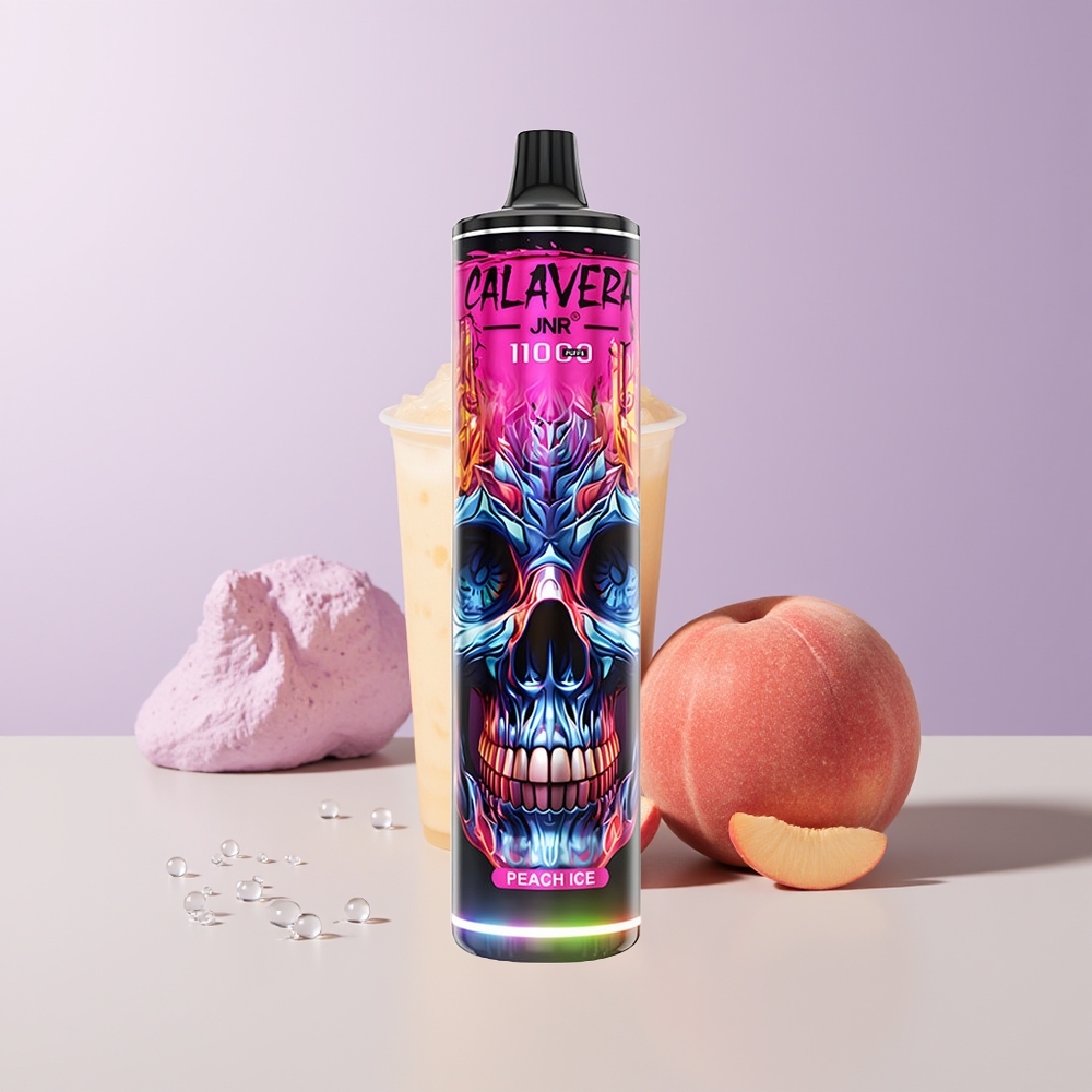 JNR Calavera 11000 Puffs Durazno Hielo 850 mAh Chile Por Mayor