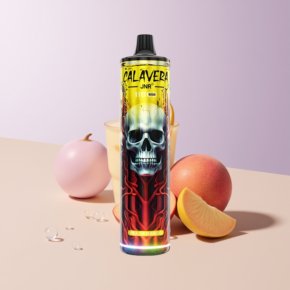 JNR Calavera 11000 Puffs Durazno Mango 850 mAh Chile Por Mayor