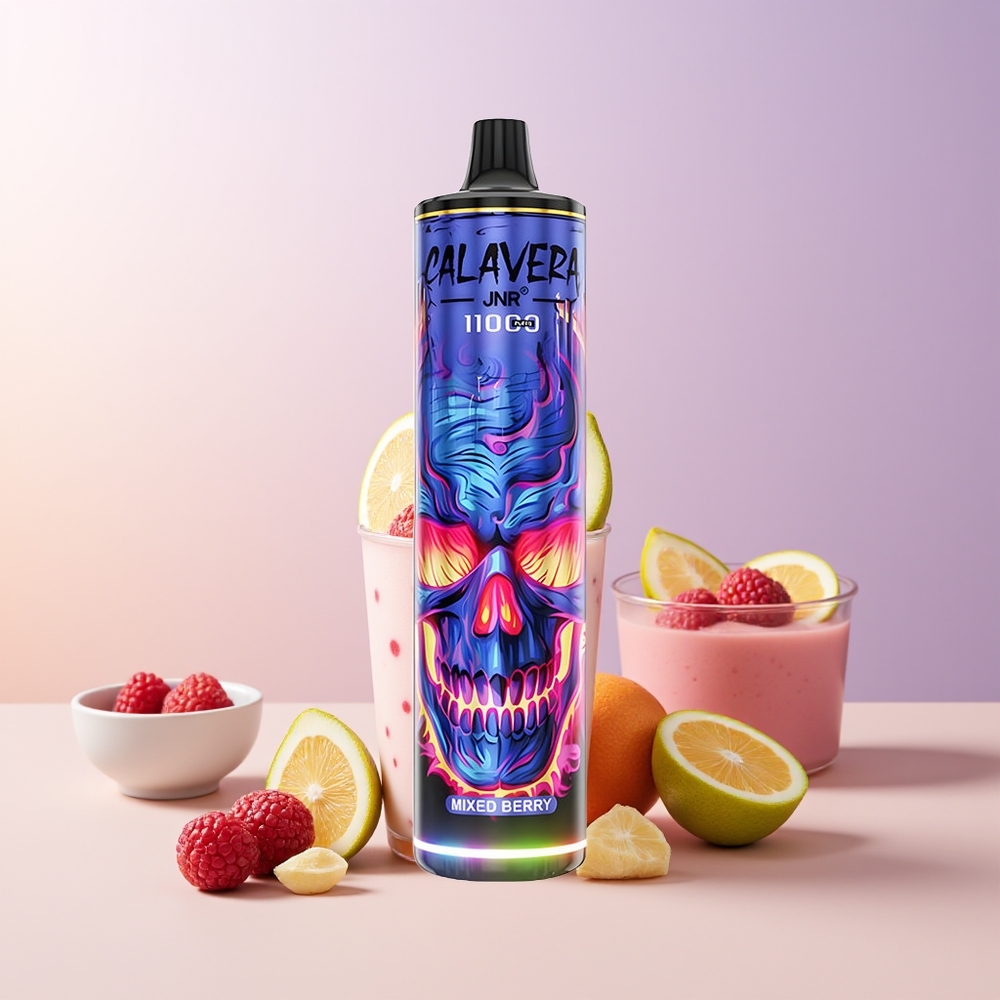 JNR Calavera 11000 Puffs Mezcla de Bayas 850 mAh Chile Por Mayor