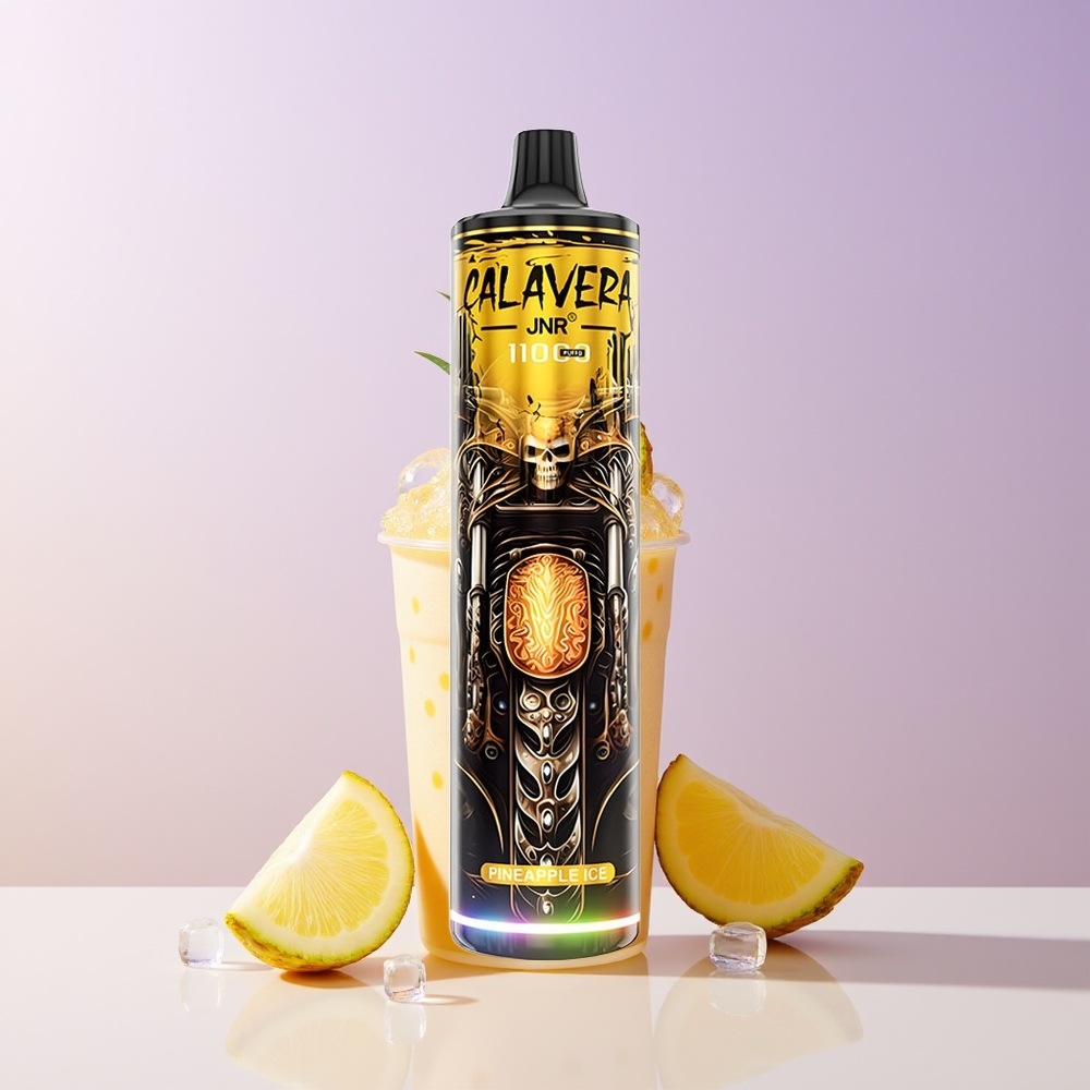 JNR Calavera 11000 Puffs Piña Hielo 21ml Chile Por Mayor