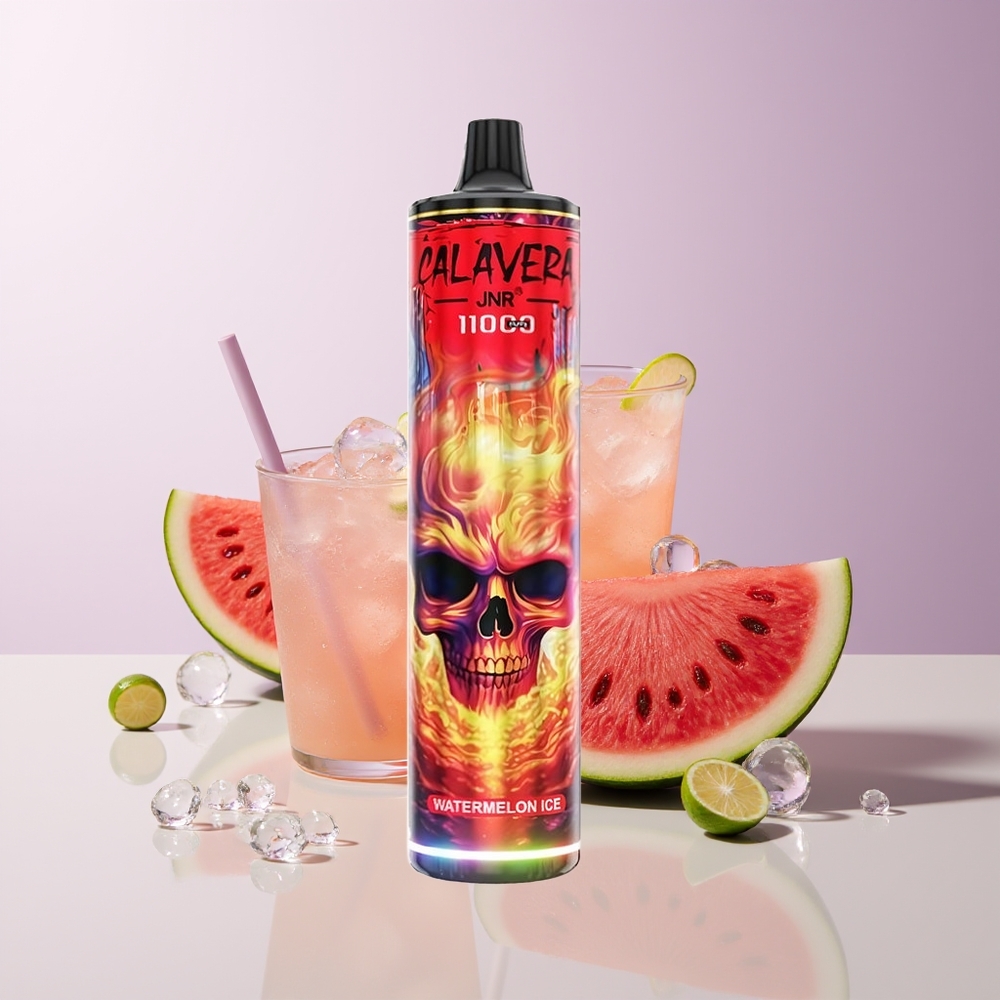 JNR Calavera 11000 Puffs Sandía Helada 850 mAh Chile Por Mayor