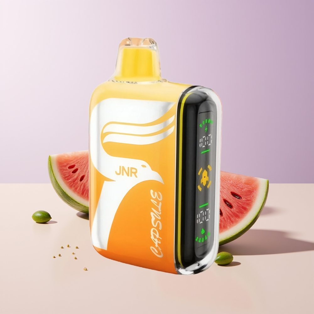 JNR Capsule 15000 Puffs Vape Sandía Irchee Tipo-C Carga Rápida Chile Por Mayor