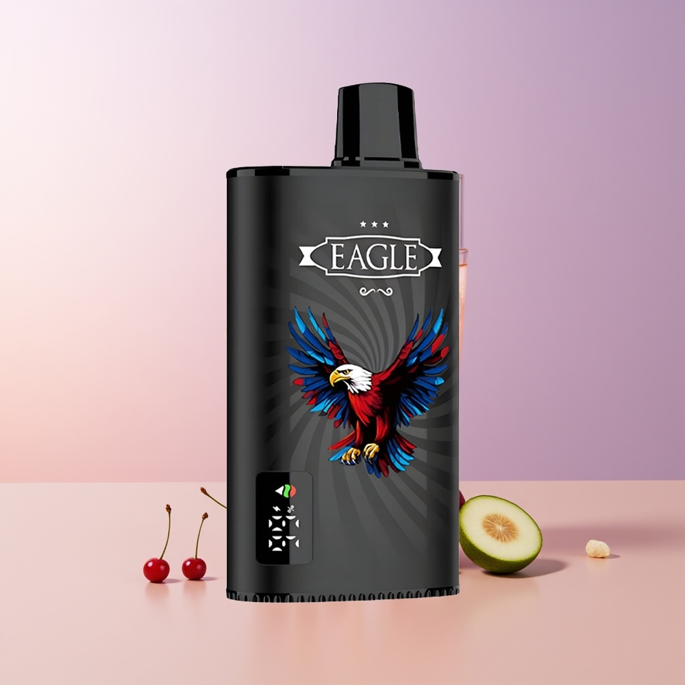 JNR EAGLE Smart 23000 Puffs Cereza Cola Pantalla Digital Chile Por Mayor