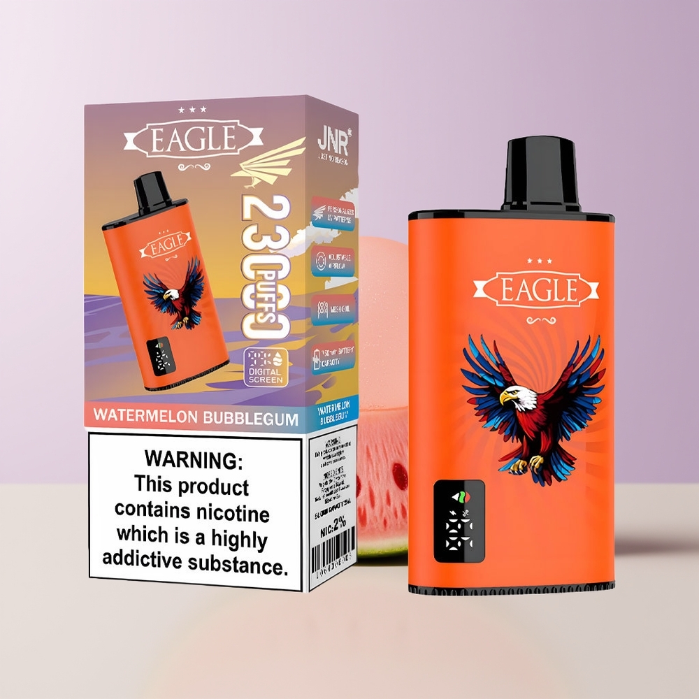 JNR EAGLE Smart 23000 Puffs Sandía Chicle Pantalla Digital Chile Por Mayor