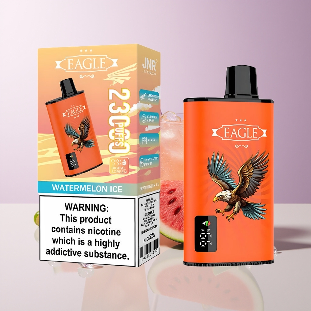 JNR EAGLE Smart 23000 Puffs Sandía Hielo Pantalla Digital Chile Por Mayor