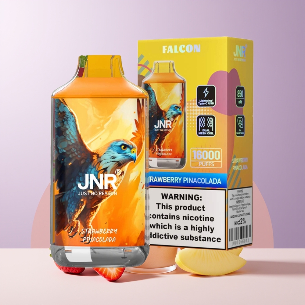 JNR Falcon 16000 Puffs Fresa Piña Colada 850 mAh Chile Por Mayor