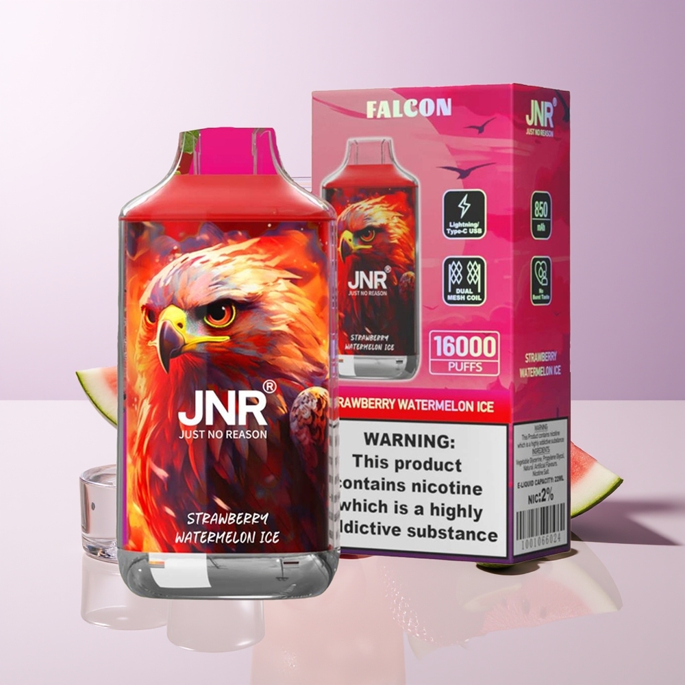 JNR Falcon 16000 Puffs Fresa Sandía Hielo 850 mAh Chile Por Mayor