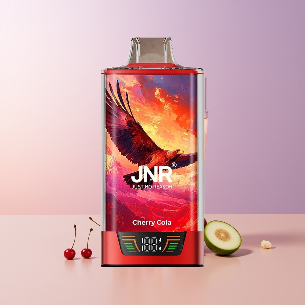 JNR Falcon Pro 28000 Puffs Cereza Cola Smart Display Chile Por Mayor