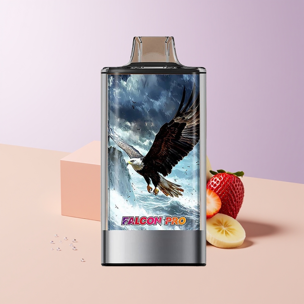 JNR Falcon Pro 28000 Puffs Fresa Banana Smart Display Chile Por Mayor