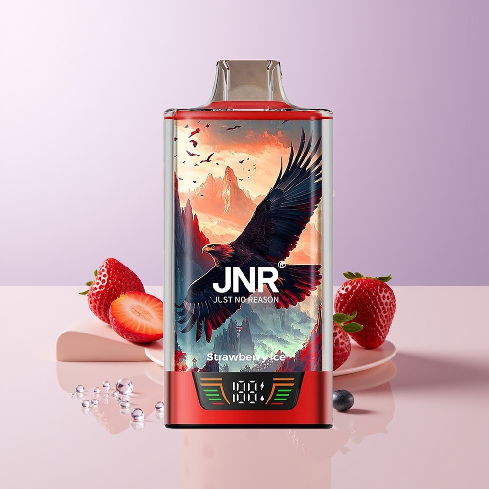 JNR Falcon Pro 28000 Puffs Fresa Hielo Dual Mesh Chile Por Mayor