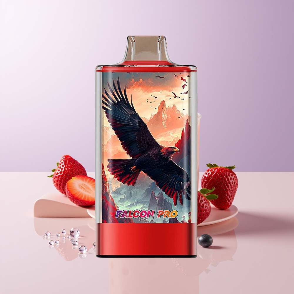 JNR Falcon Pro 28000 Puffs Fresa Hielo Dual Mesh Chile Por Mayor