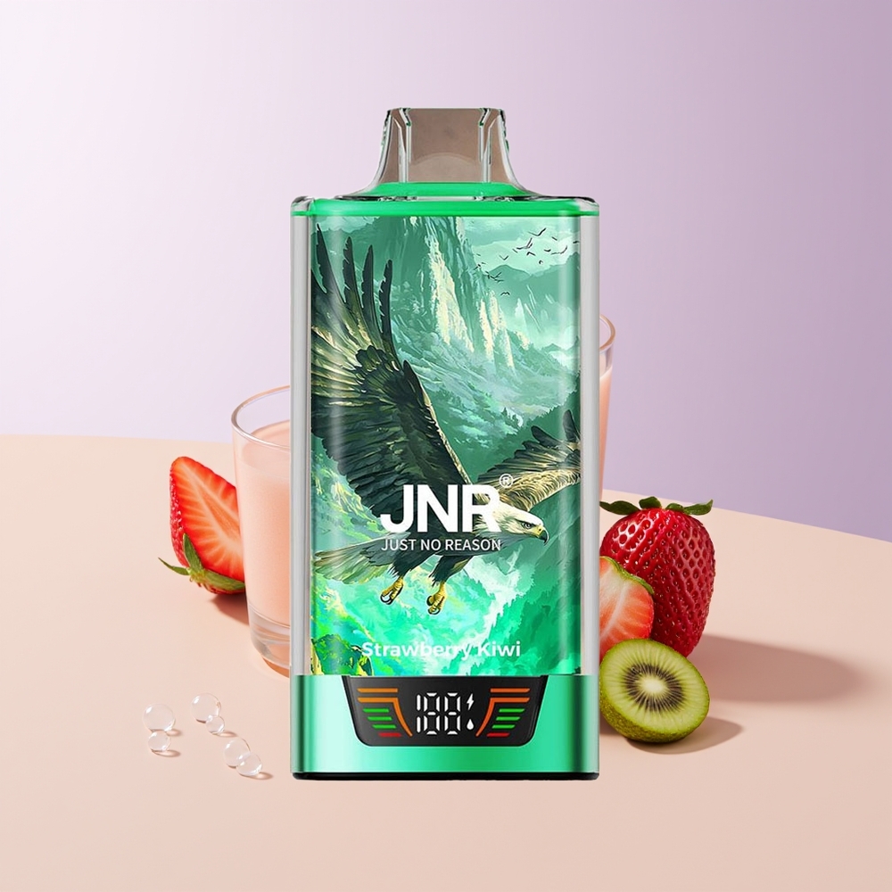 JNR Falcon Pro 28000 Puffs Fresa Kiwi Carga USB Tipo-C Chile Por Mayor