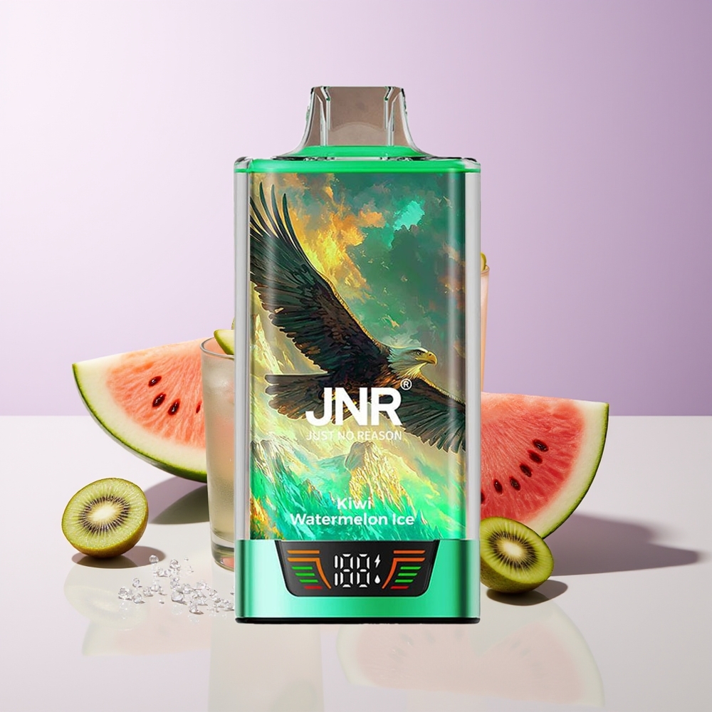 JNR Falcon Pro 28000 Vape Desechable Kiwi Sandía Helada 30000 Puffs Chile Por Mayor