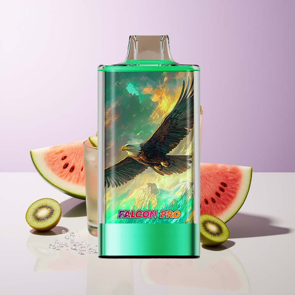 JNR Falcon Pro 28000 Vape Desechable Kiwi Sandía Helada 30000 Puffs Chile Por Mayor