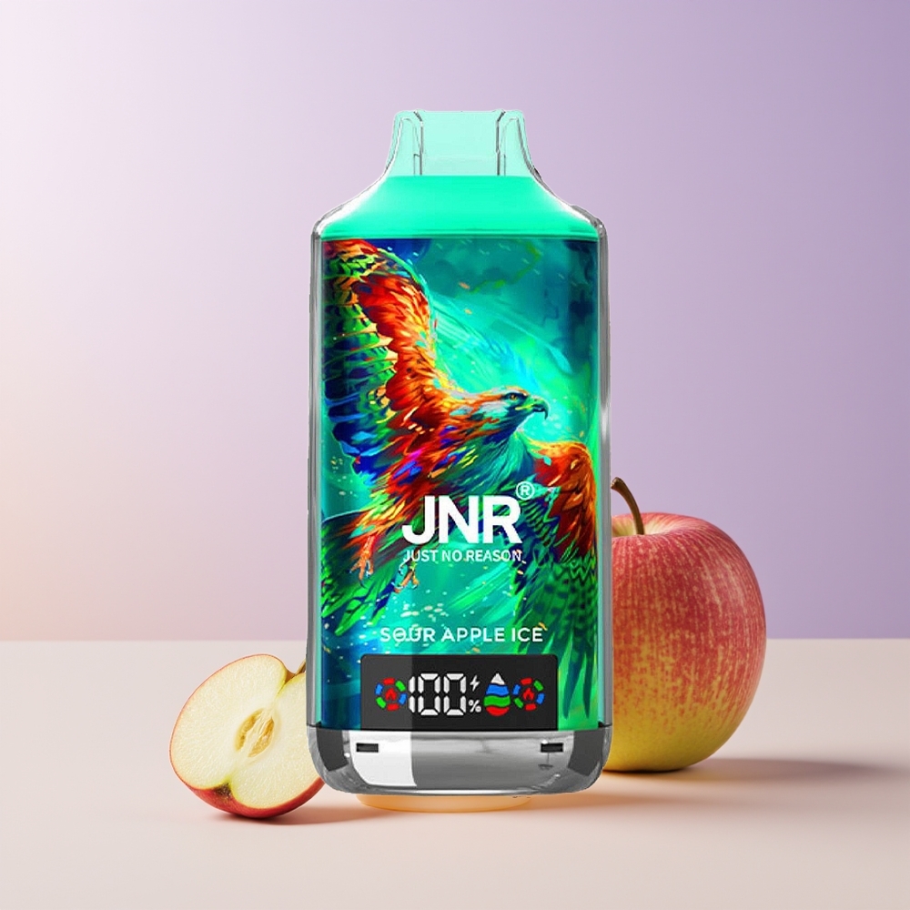 JNR Falcon X 18000 Puffs Manzana Ácida Hielo 750mAh Chile Por Mayor