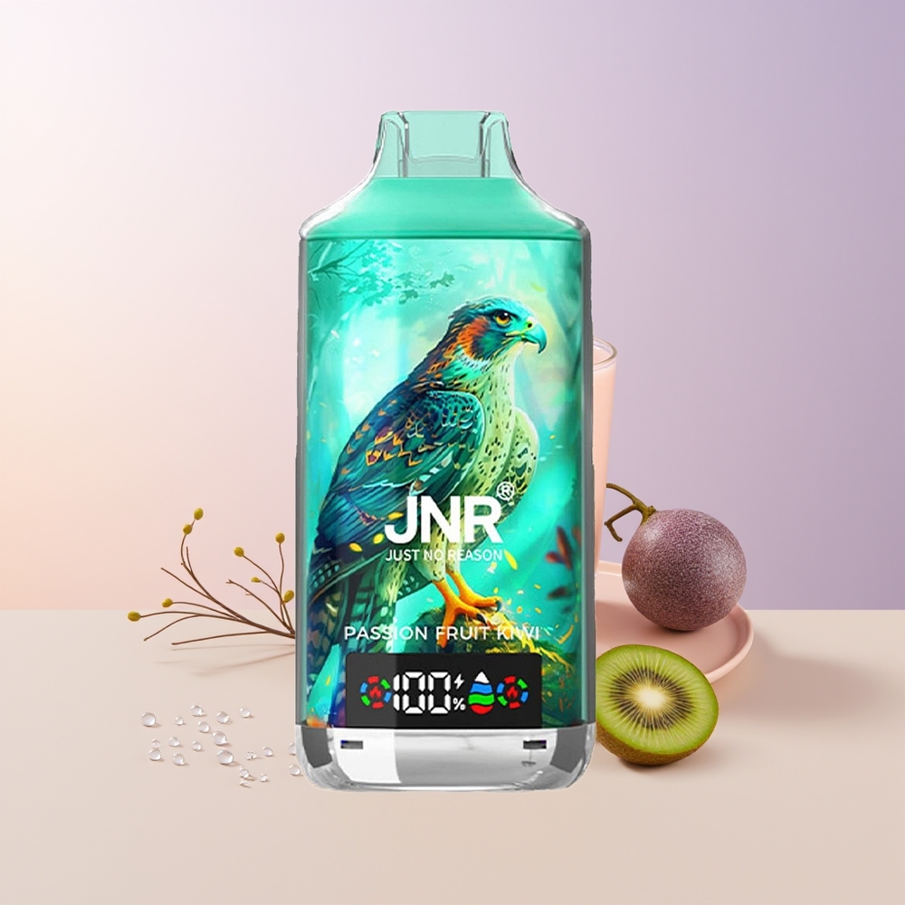 JNR Falcon X 18000 Puffs Maracuyá Kiwi Carga Rápida Tipo-C Chile Por Mayor