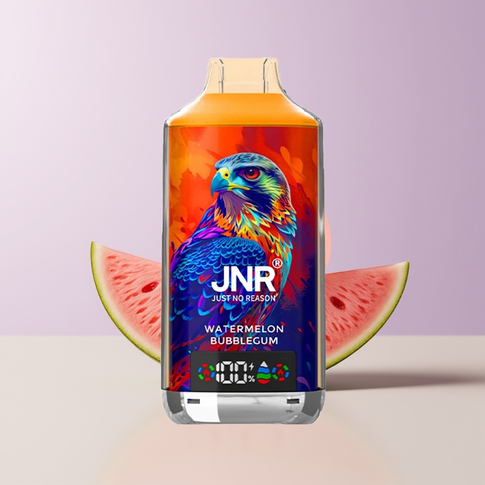 JNR Falcon X 18000 Puffs Sandía Chicle Pantalla Digital Chile Por Mayor