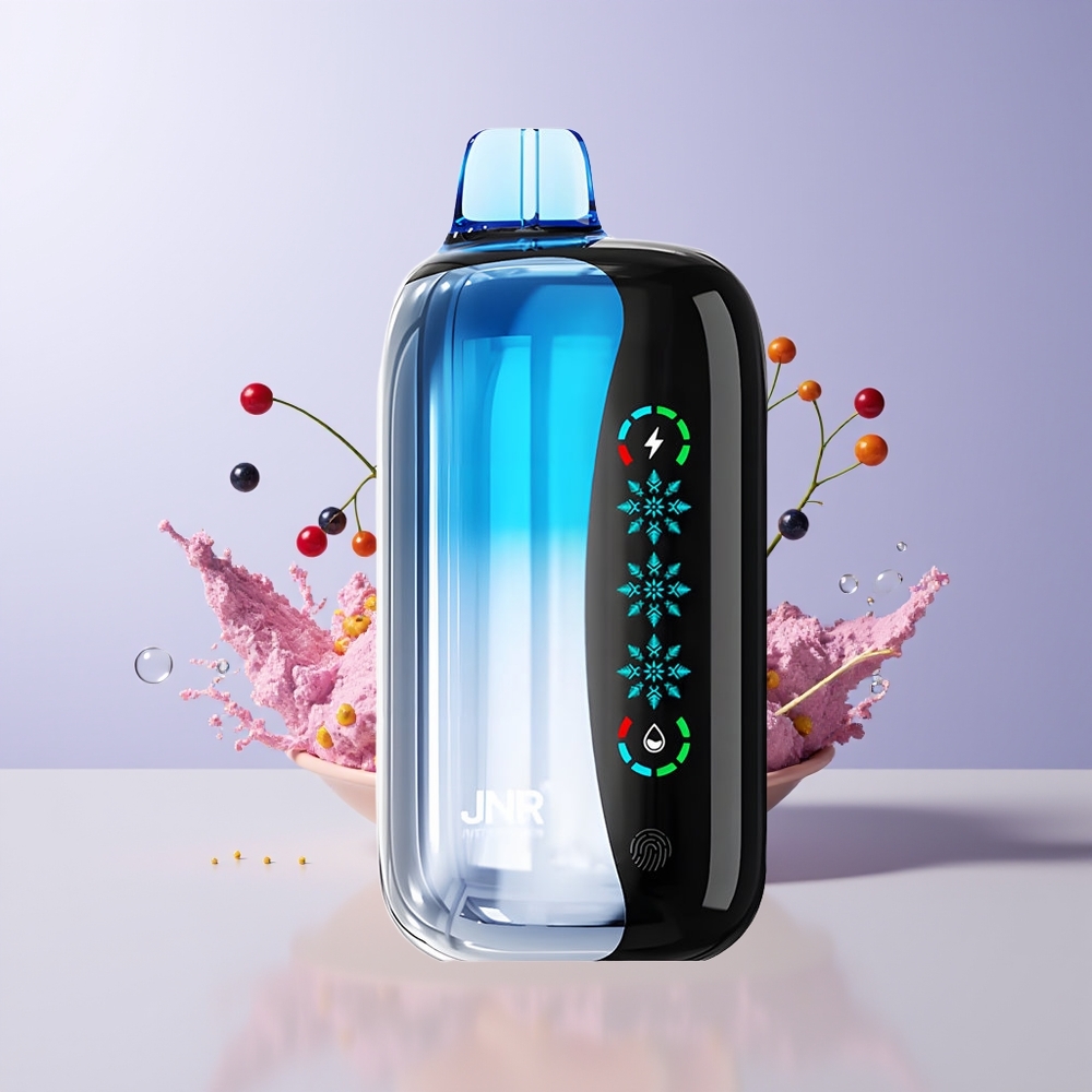 JNR Flex Ice 21000 Puffs Explosión Cereza Azul Ajustable Chile Por Mayor