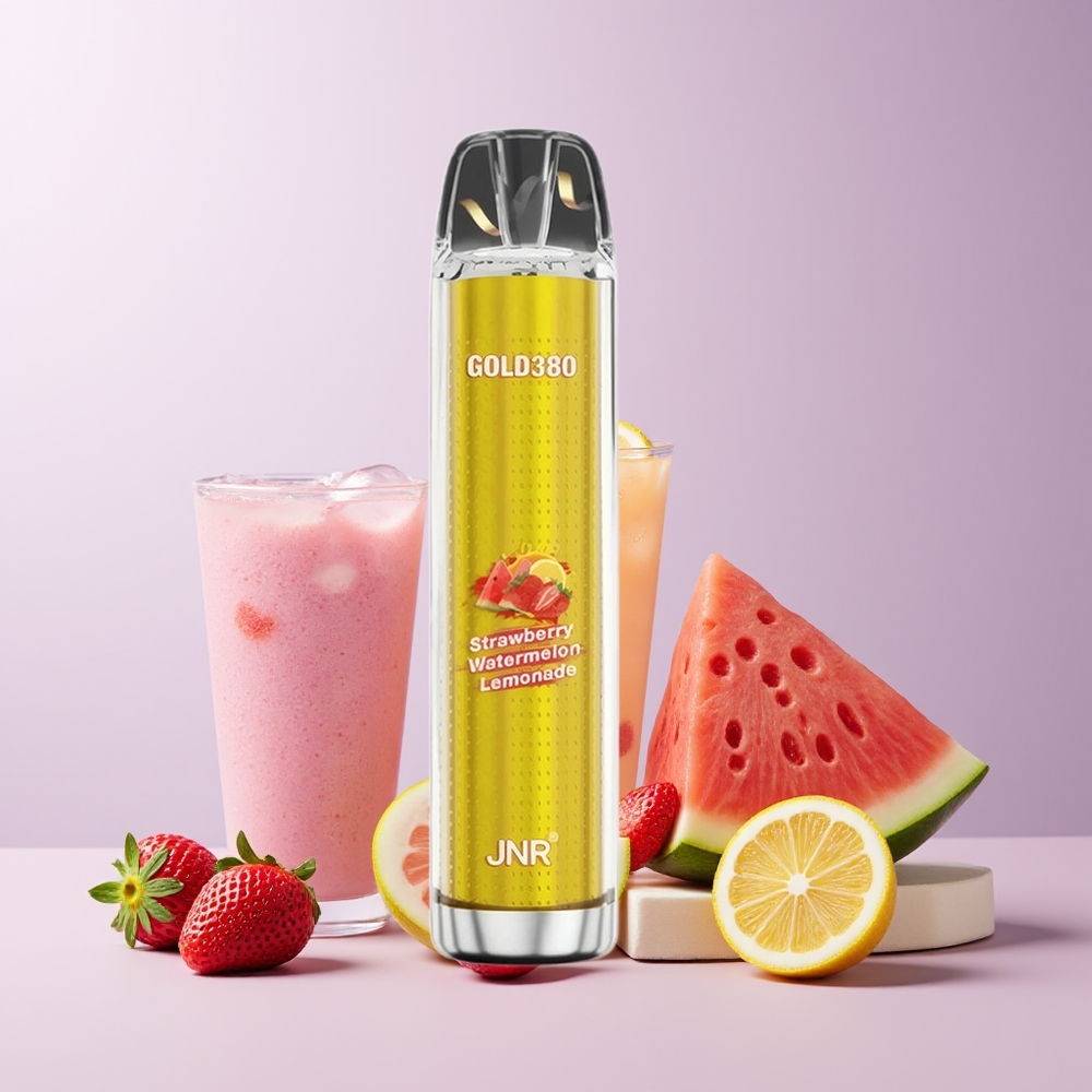 JNR Glod380 6000 Puffs Fresa Sandía Limonada 1500mAh Chile Por Mayor
