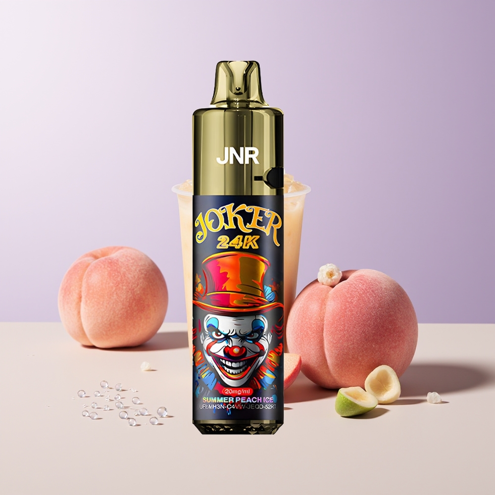JNR Joker 24000 Puffs Durazno de Verano con Hielo Chile Por Mayor