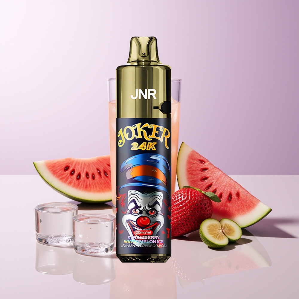 JNR Joker 24000 Puffs Fresa Sandía Hielo 2% Nicotina Chile Por Mayor