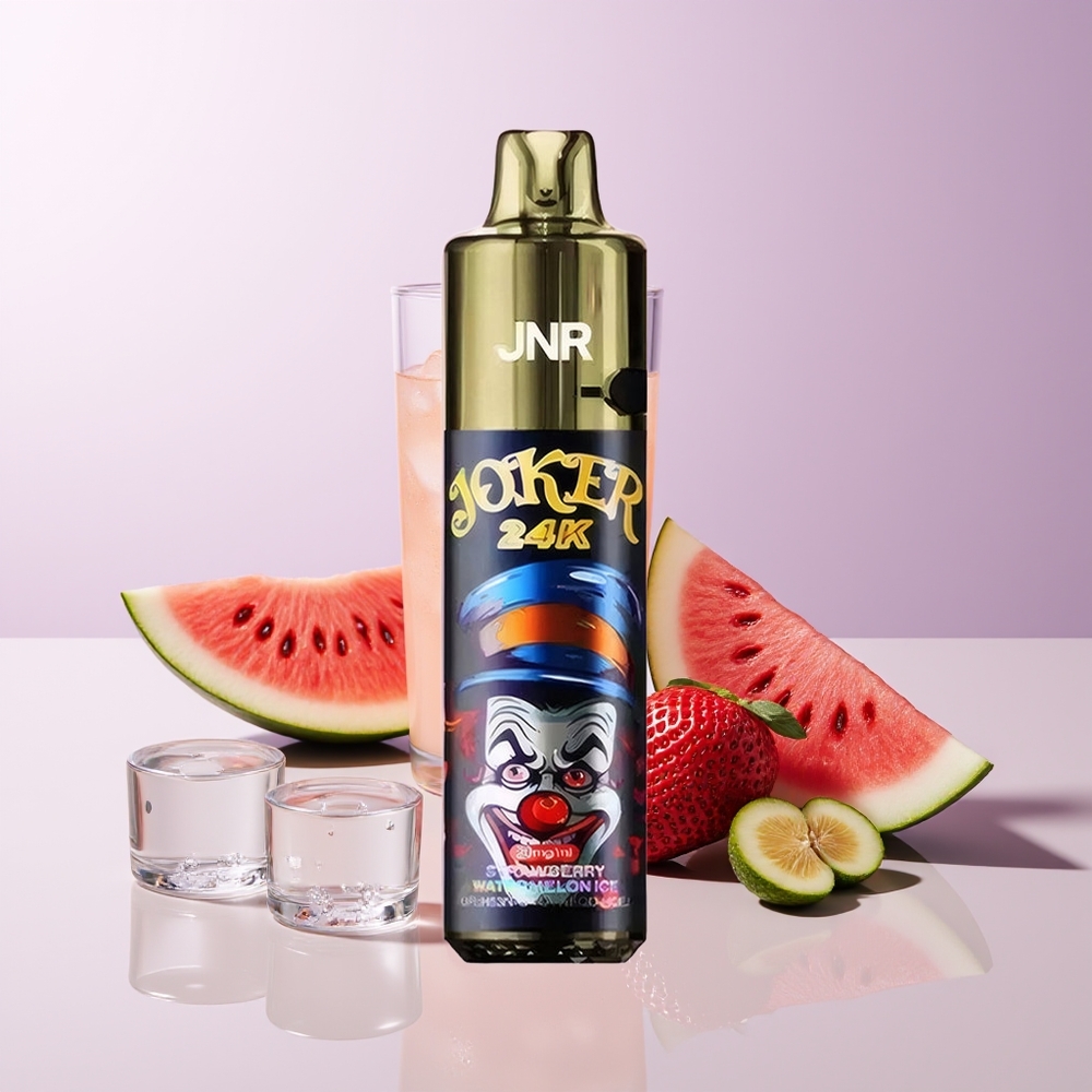JNR Joker 24000 Puffs Fresa Sandía Hielo 2% Nicotina Chile Por Mayor