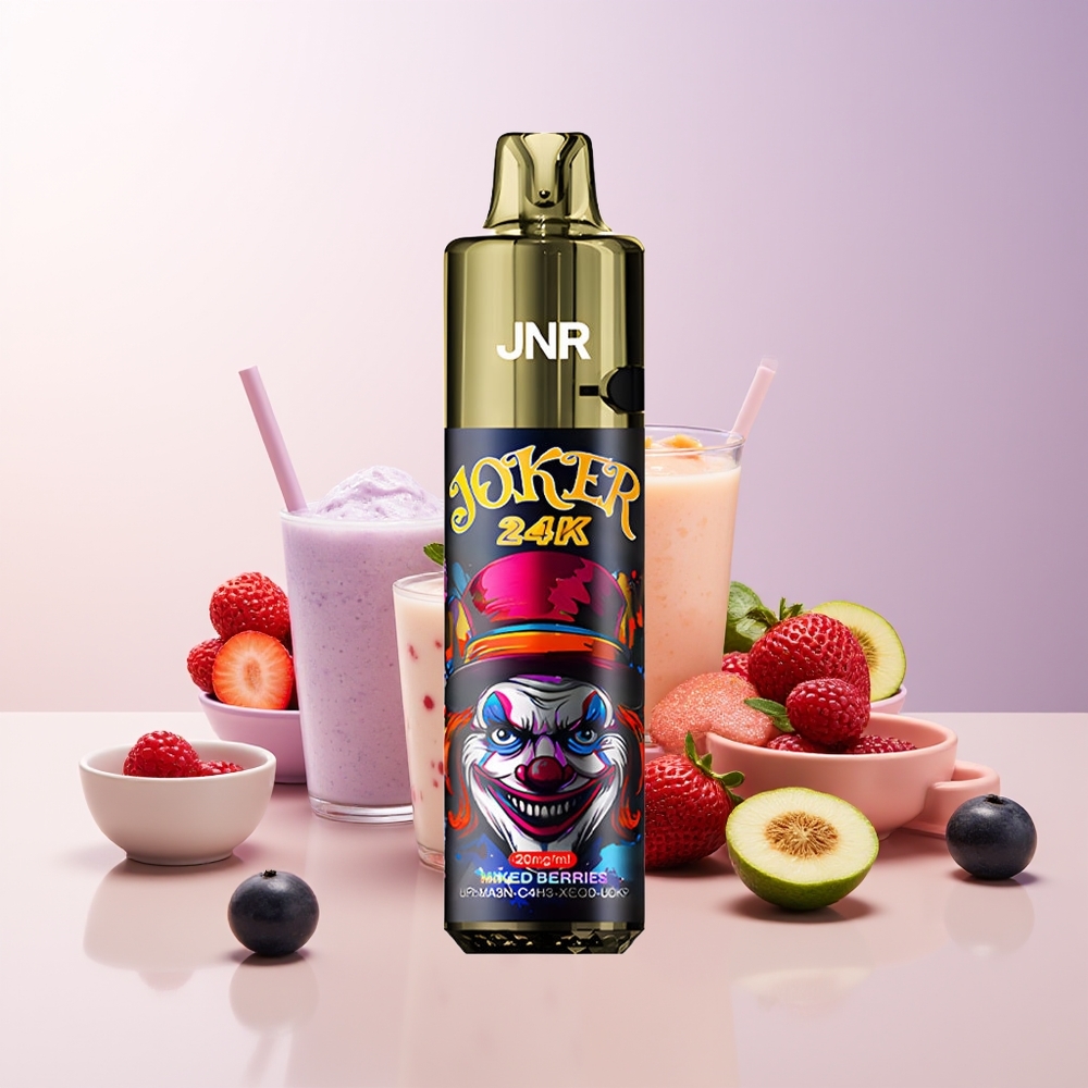JNR Joker 24000 Puffs Vape Frutos del Bosque 2% Nicotina Chile Por Mayor