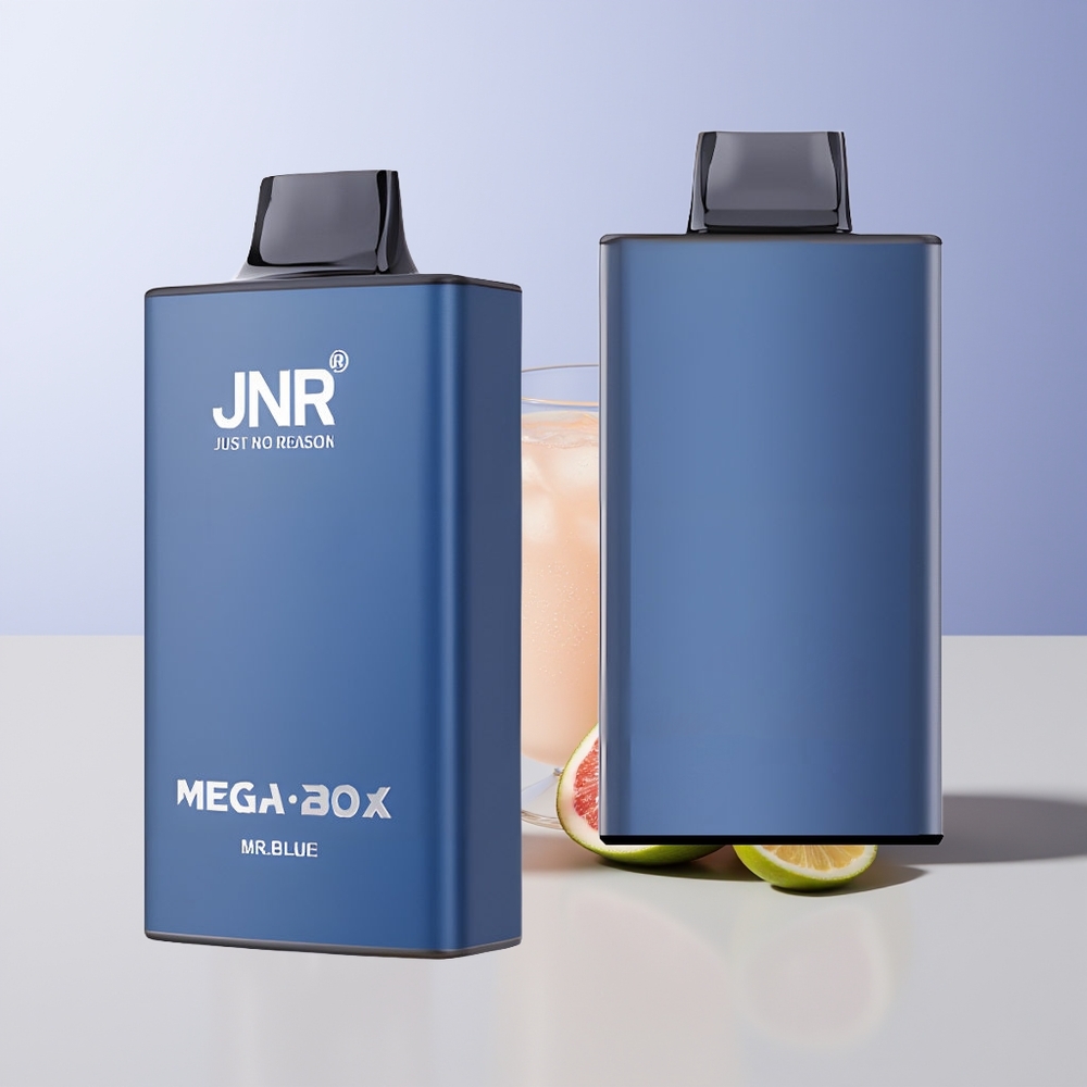 JNR Mega Box 25000 Bocanadas Vape Desechable Azul Señor Chile Por Mayor