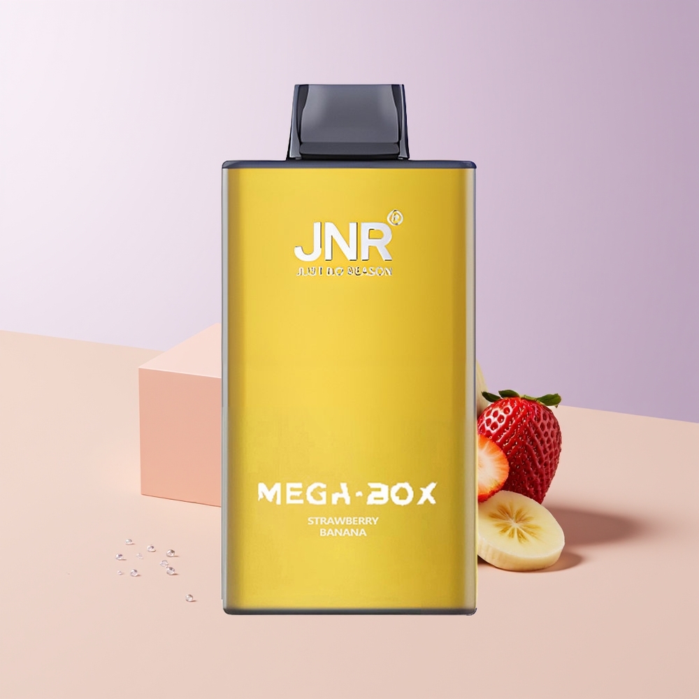 JNR Mega Box 25000 Bocas Vape Desechable Fresa Banana Dual Mesh Chile Por Mayor