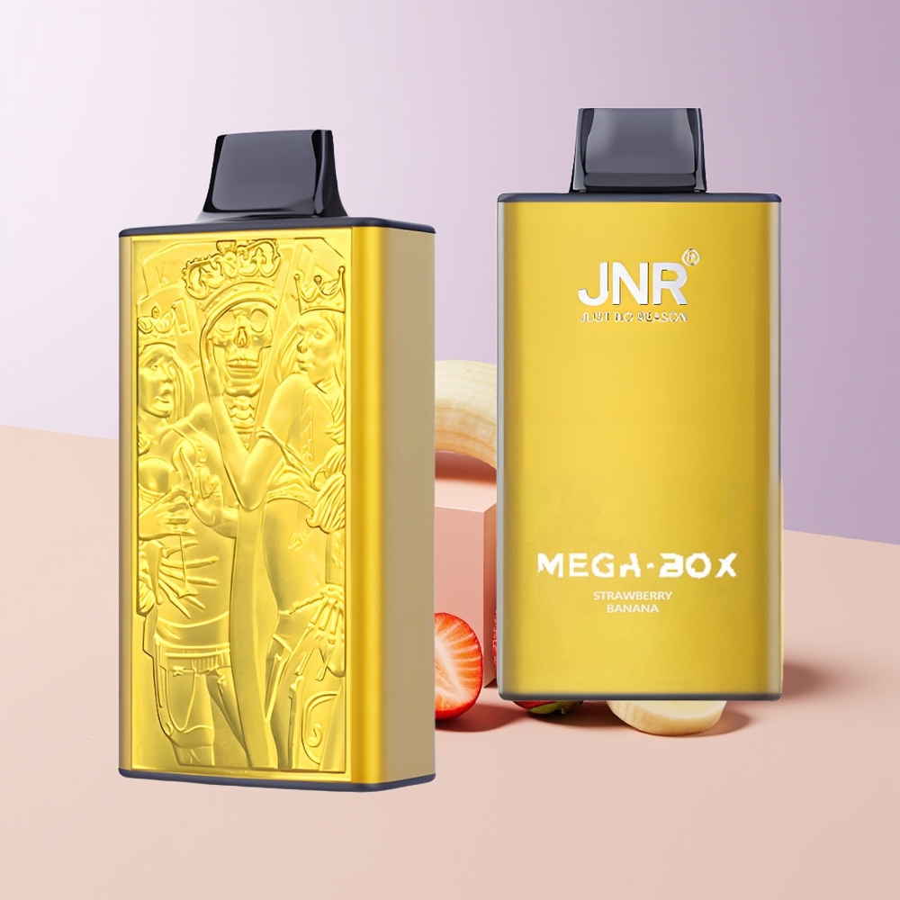JNR Mega Box 25000 Bocas Vape Desechable Fresa Banana Dual Mesh Chile Por Mayor