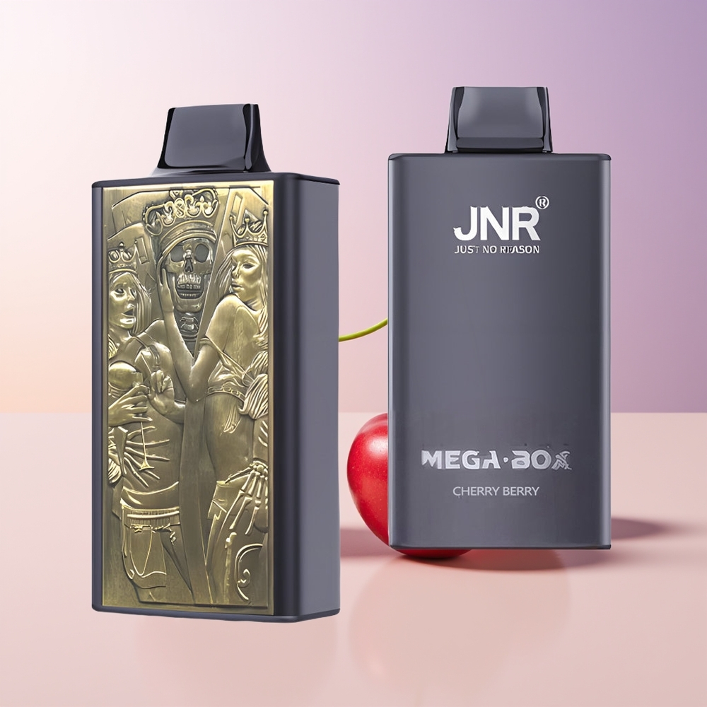 JNR Mega Box 25000 Puffs Cereza Baya Chile Por Mayor