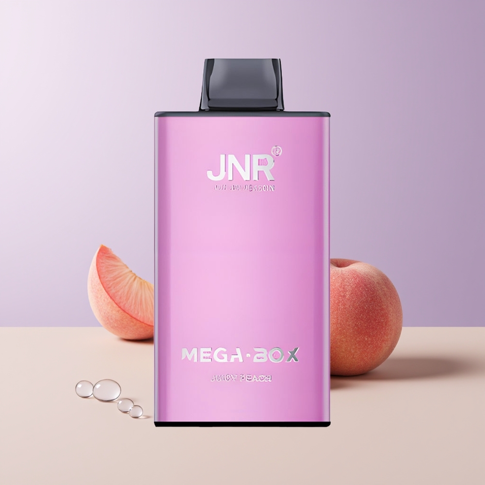 JNR Mega Box 25000 Puffs Durazno Jugoso Dual Mesh Por Mayor Chile