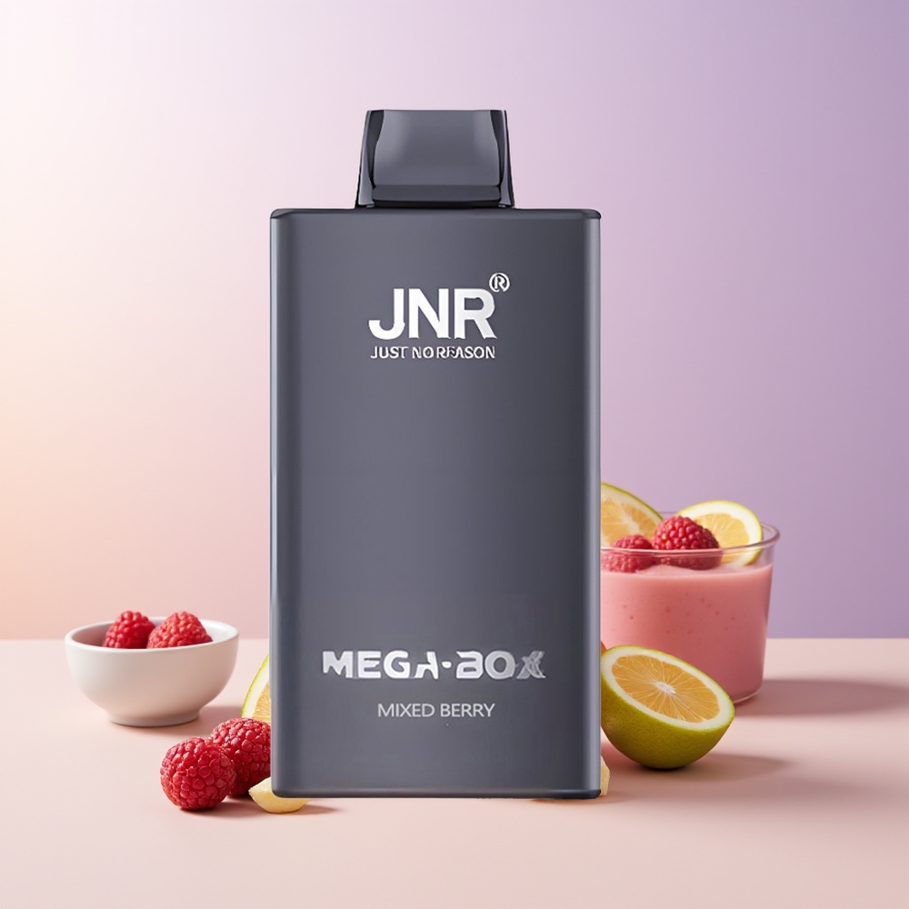 JNR Mega Box 25000 Puffs Vape Desechable Frutos Rojos Mixtos 30ml Chile Por Mayor