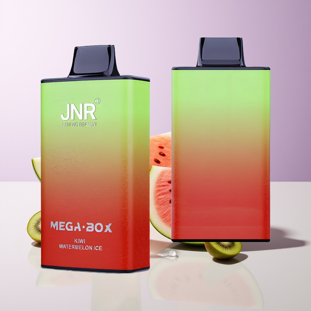 JNR Mega Box 25000 Puffs Vape Disposable Kiwi Sandía Hielo 30ml Chile Por Mayor