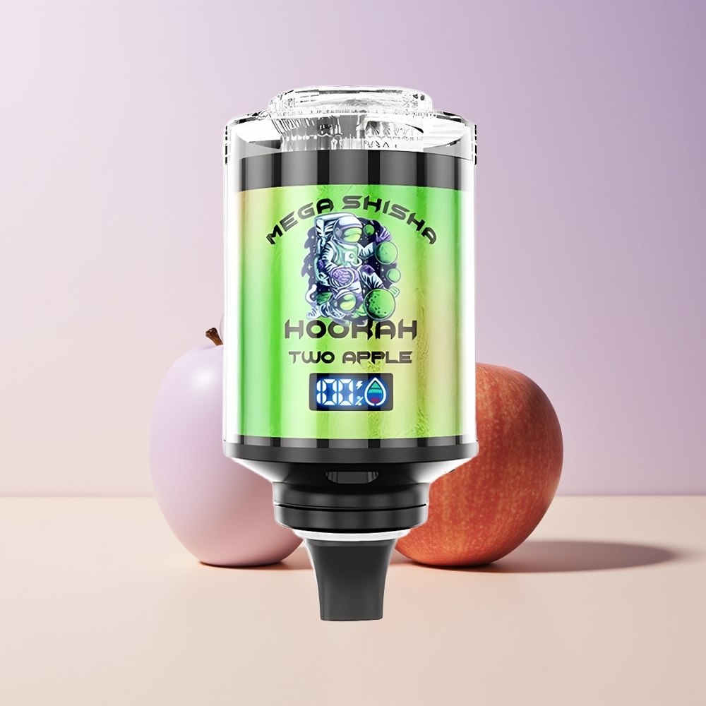 JNR Mega Shisha Hookah 100K Dos Manzanas 2200mAh Chile Por Mayor