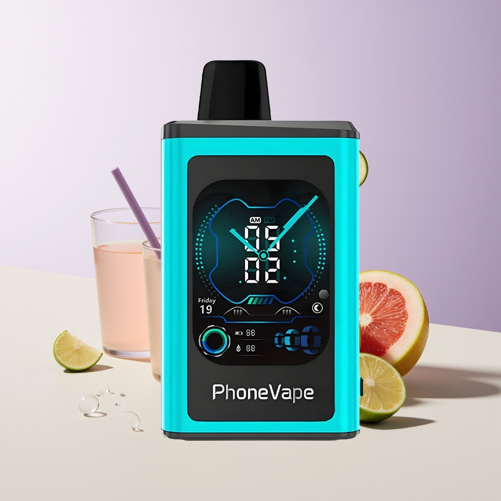 JNR PhoneVape 30000 chupadas Menta de Miami Batería Recargable Chile Por Mayor