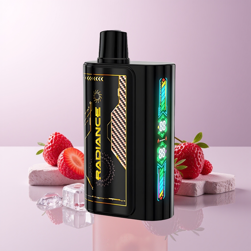 JNR Radiance 31000 Bocados Fresa Frambuesa Cereza Hielo 28ml Chile Por Mayor