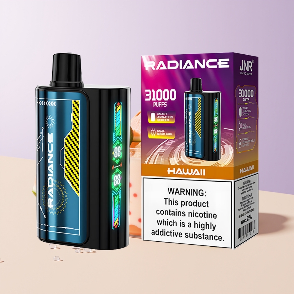JNR Radiance 31000 Bocados Vape Hawaii Desechable 28ml Chile Por Mayor