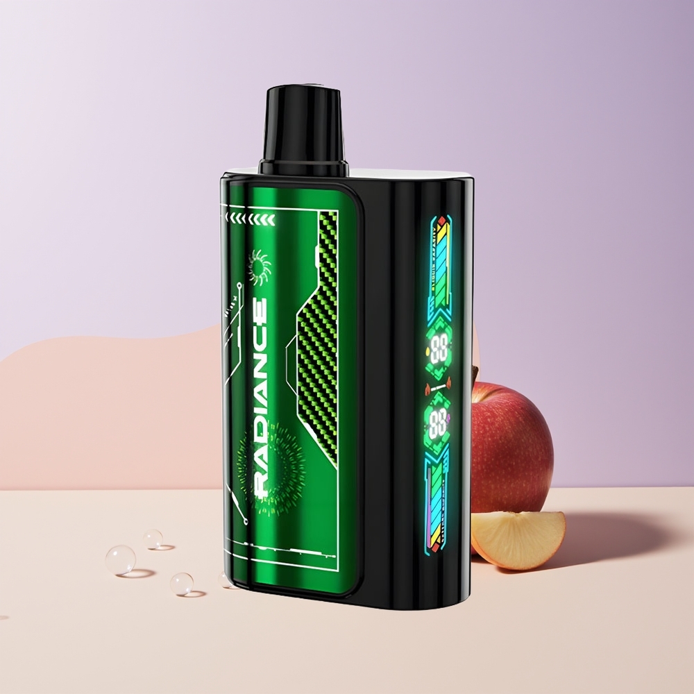 JNR Radiance 31000 Puffs Doble Manzana Pantalla Inteligente Chile Por Mayor