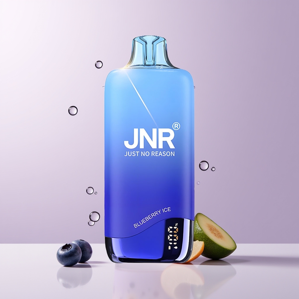 JNR Rainbow 10500 Bocanadas Vape Desechable Arándano Hielo 18ml Chile Por Mayor