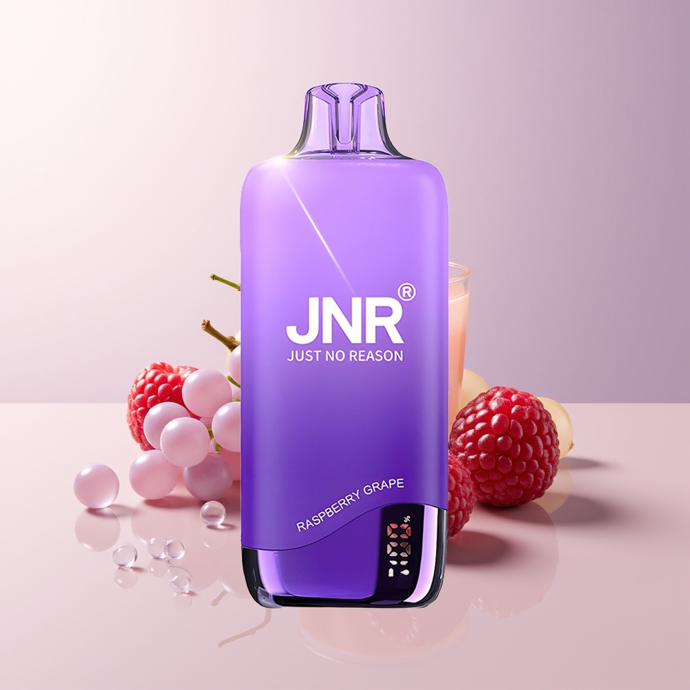JNR Rainbow 10500 Puffs Frambuesa Uva 18ml Chile Por Mayor