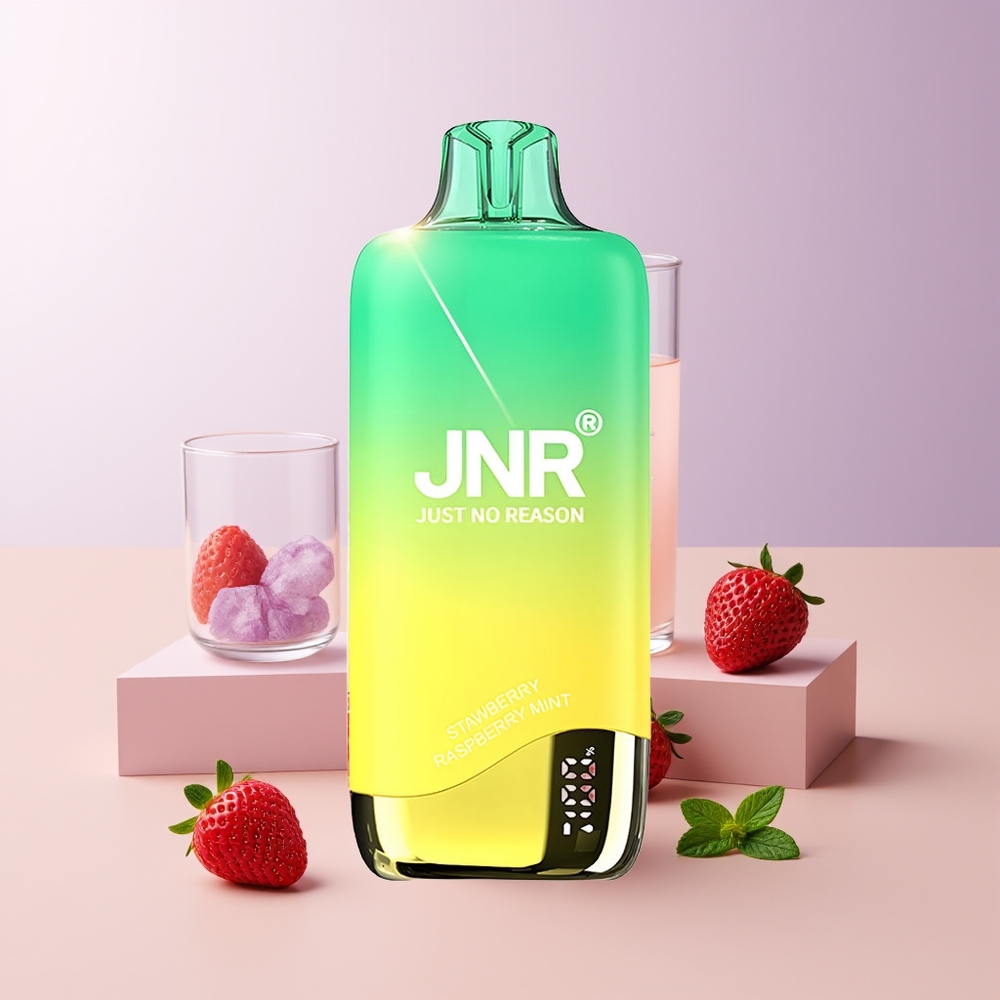 JNR Rainbow 10500 Puffs Fresa Frambuesa Menta 18ml Chile Por Mayor