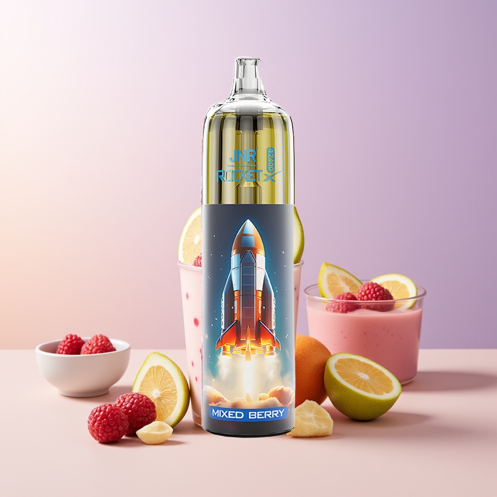 JNR Rocket-X 12400 Puffs Baya Mixta 25ml Chile Por Mayor