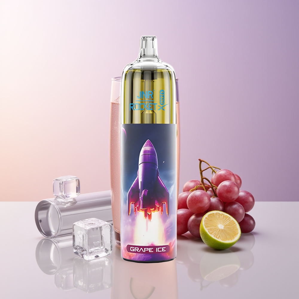 JNR Rocket-X 12400 Puffs Vape Uva Hielo RGB Chile Por Mayor