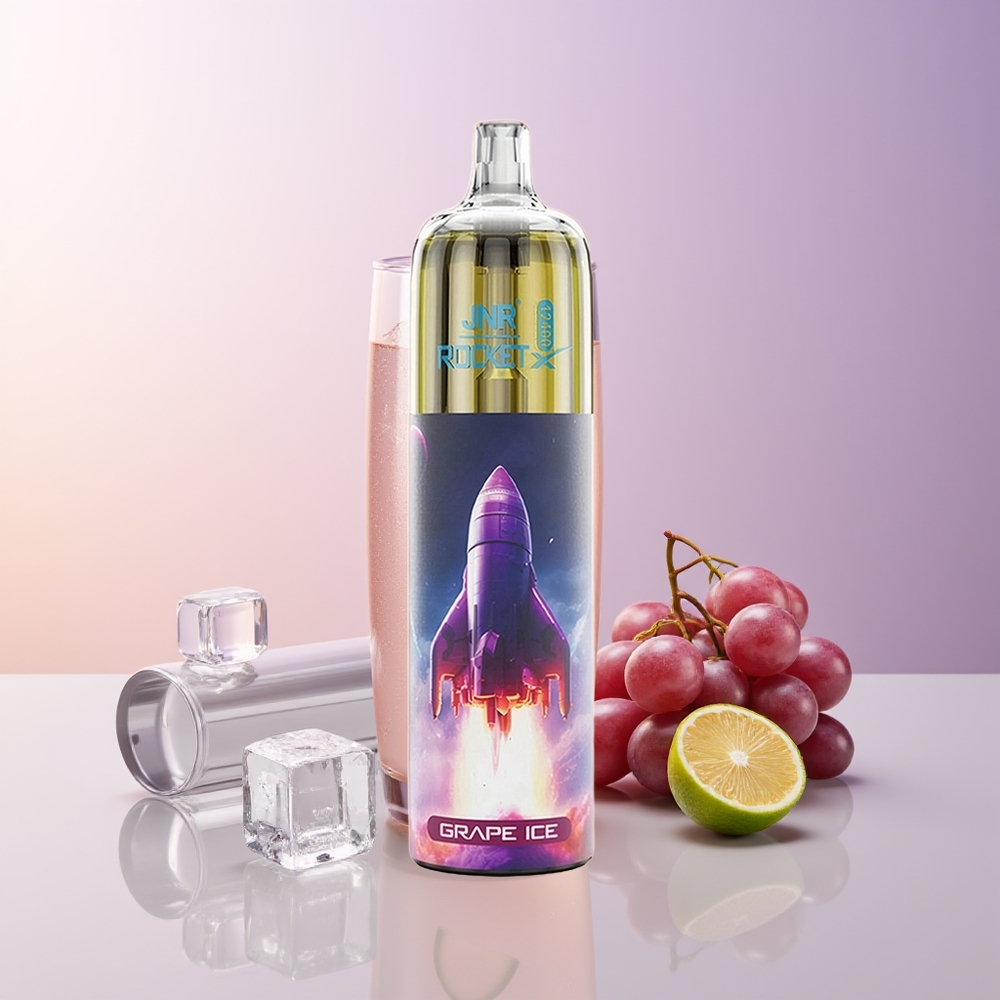JNR Rocket-X 12400 Puffs Vape Uva Hielo RGB Chile Por Mayor
