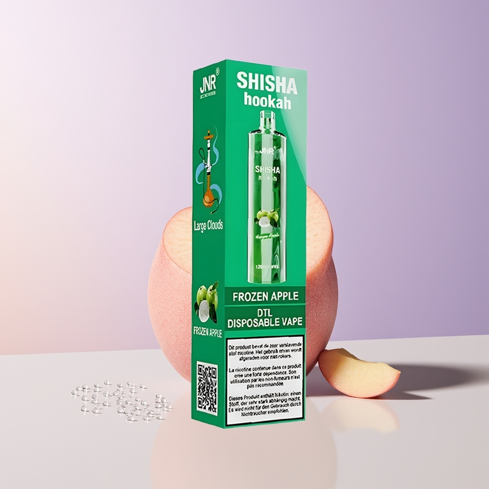 JNR Shisha Hookah 12000 Puffs Manzana Congelada Chile Por Mayor