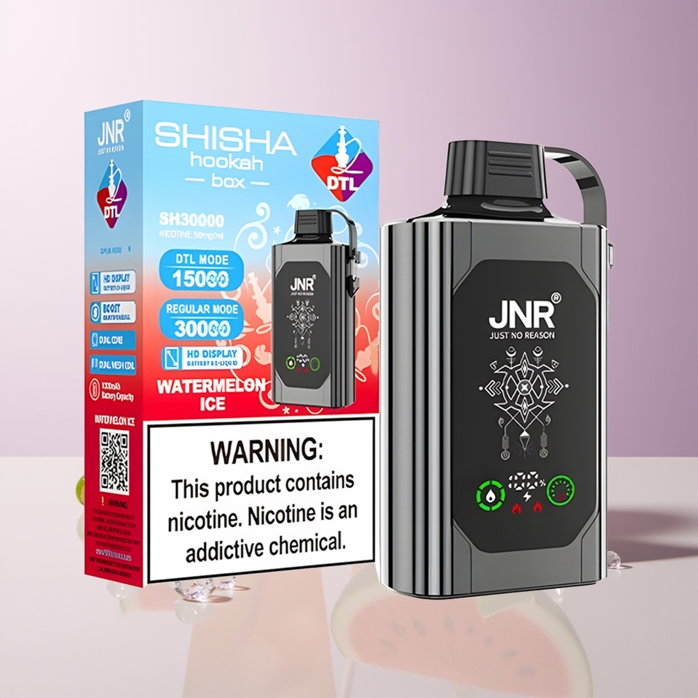JNR Shisha Hookah Box 20500 Bocas Sandía Helada 1000mAh Chile Por Mayor